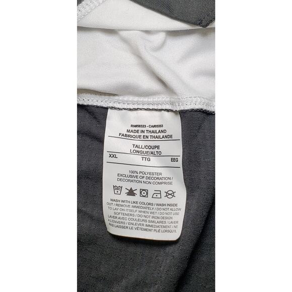 Nike Los Angeles Clippers Sz 2XL-T Shirt Gray Warm Up NBA Player Issued Men C27 - Picture 7 of 9